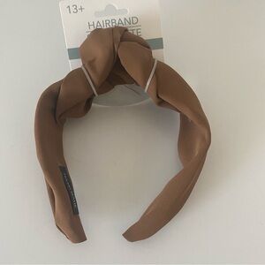 Brown Knot Hair Band Head Band Accessory